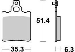 Placute Frana Nitro 090721