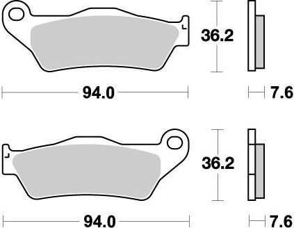 Placute Frana Nitro 093021