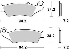 Placute Frana Nitro 093421