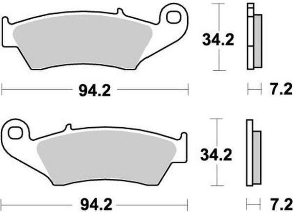 Placute Frana Nitro 093421