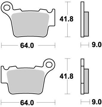 Placute Frana Nitro 094421