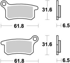 Placute Frana Nitro 094621