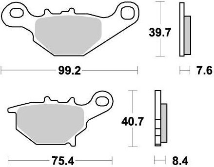 Placute Frana Nitro 094821