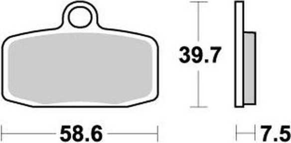 Placute Frana Nitro 097421