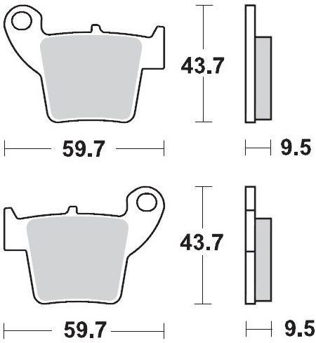Placute Frana Nitro Sport 094322