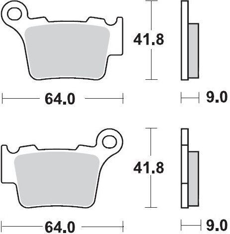 Placute Frana Nitro Sport 094422