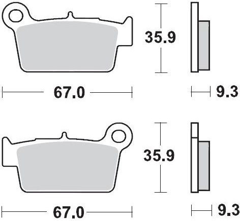 Placute Frana Nitro Sport 094522