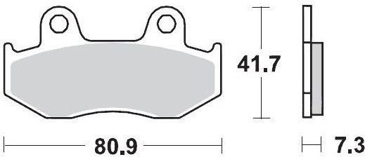 Placute Frana Racing Offroad 090411