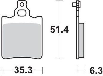 Placute Frana Offroad Sinter Pro Racing - 090711