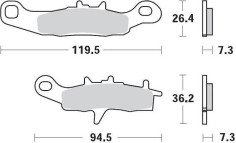 Placute Frana Racing Offroad 093911