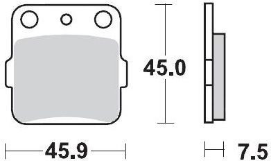Placute Frana Racing Gp Sinderpro Offroad 091412