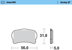 Placute Frana Racing Gp Sinderpro Offroad 099512