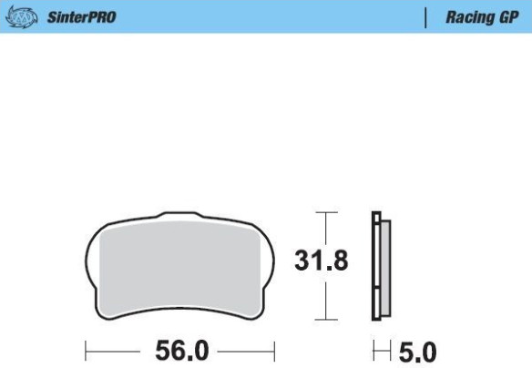 Placute Frana Racing Gp Sinderpro Offroad 099512