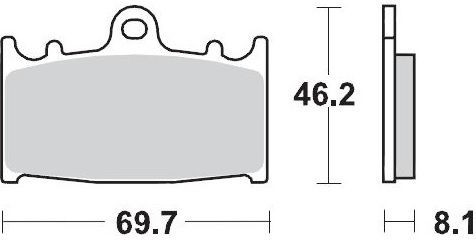 Placute Frana Racing Gp Sinderpro Offroad 099912