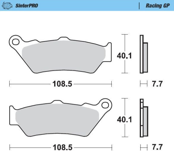 Placute Frana Racing Gp Sinderpro Offroad 093112