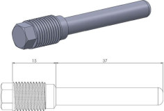 Pin (Cui de schimb ) Placute Frana - 213019