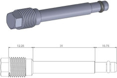 Pin (Cui de schimb ) Placute Frana - 213022