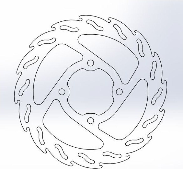 Disc Frana Gas/Hqv/Ktm Sx/65 Tc/65 Mc/65 110696