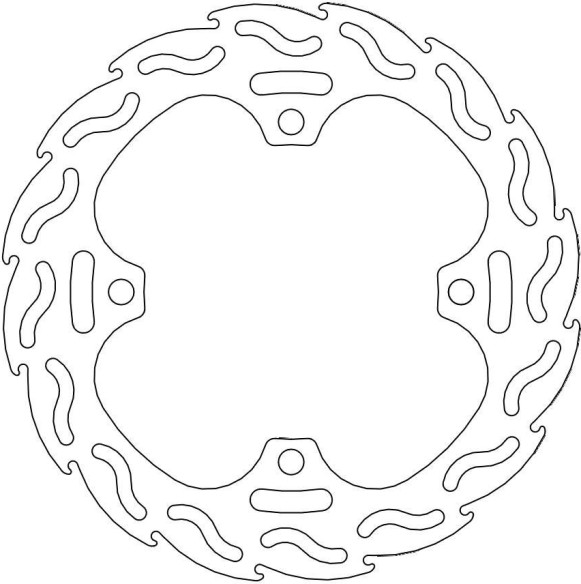 Disc Frana Honda Cr 125/250 110383