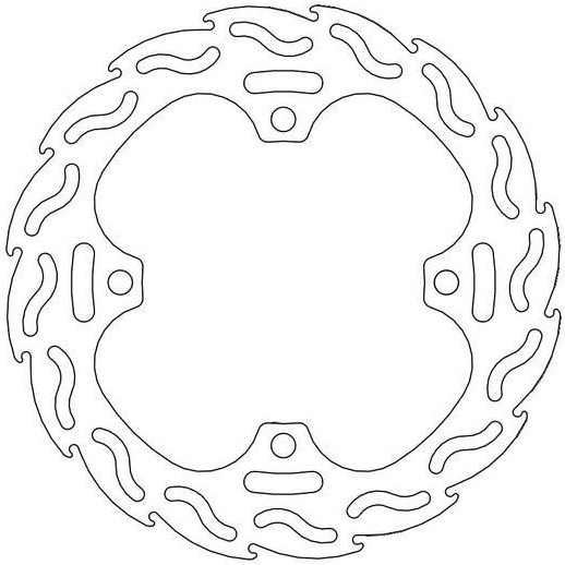 Disc Frana Honda Cr 125/250 110383