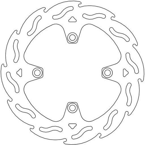 Disc Frana Honda Cr 125/250 110383