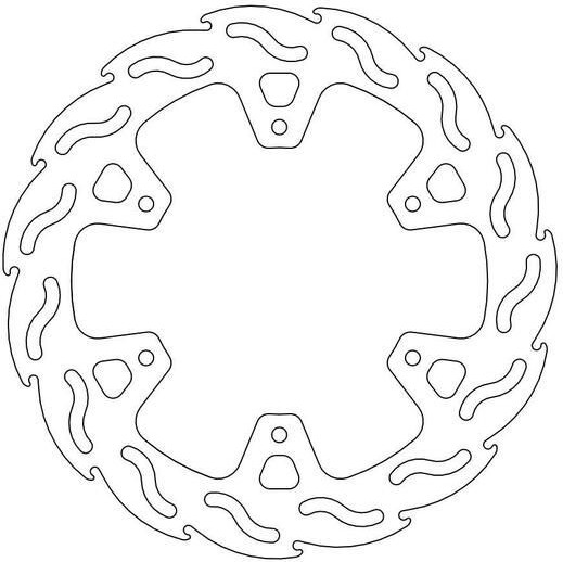 Disc Frana Yamaha Wr 250/450 Yz 125/250 110387