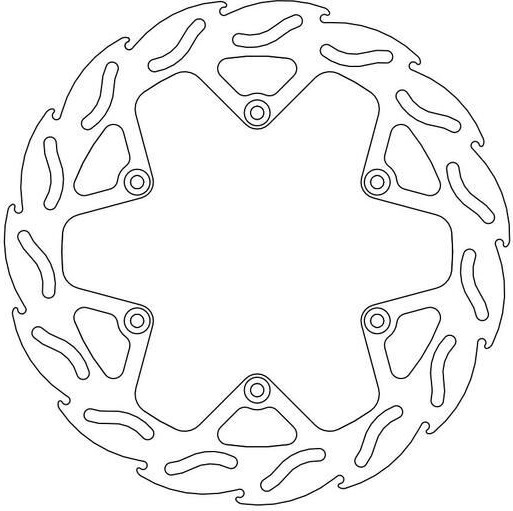 Disc Frana Yamaha Wr 250/450 Yz 125/250 110389