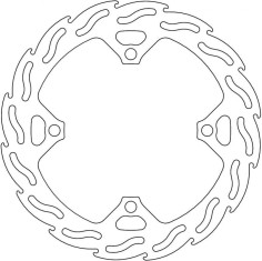 Disc Frana Fix Flame Natural 110390