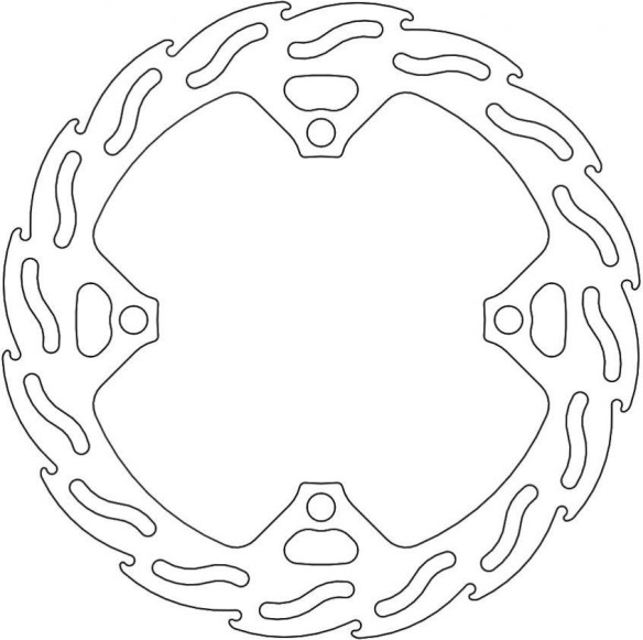 Disc Frana Fix Flame Natural 110390