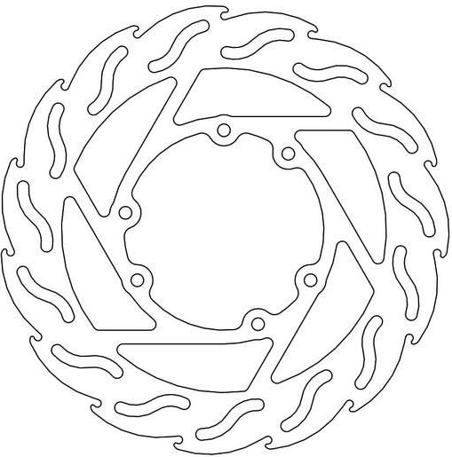 Disc Frana Yamaha Yz 125/250 110397