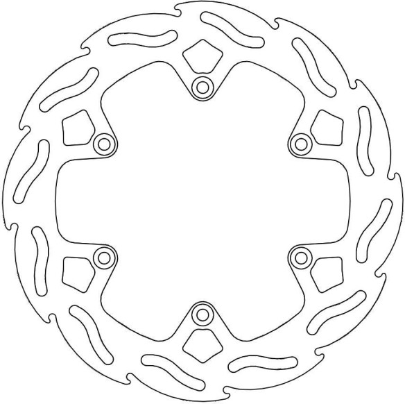 Disc Frana Gas/Husa/Hqv/Ktm Ec 250 Fc/Fe/Tc/Te 250/300/350 Exc/300 110513
