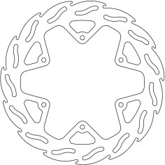 Disc Frana Yamaha Wr 250/450 Yz 125/250 110598