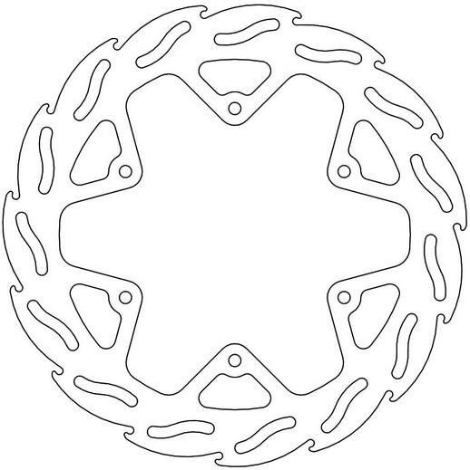 Disc Frana Yamaha Wr 250/450 Yz 125/250 110598