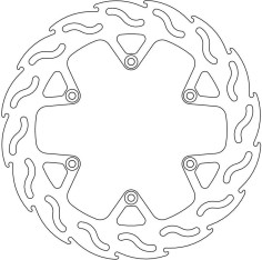 Disc Frana Beta/Gas/Hqv/Ktm Rr 300 Ec/Ex 300 Fc/Fe 350 Exc 300 110600