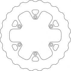 Disc Frana Beta/Hqv/Ktm Rr 125/200/250/300 Rally/450 Fr/450 110694