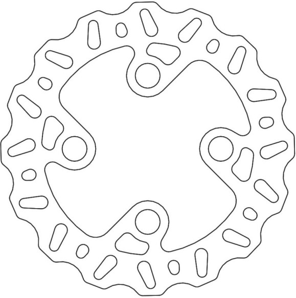 Disc Frana Gas/Honda/Sherco Txt 125/250 Montessa/250 St/125 110703