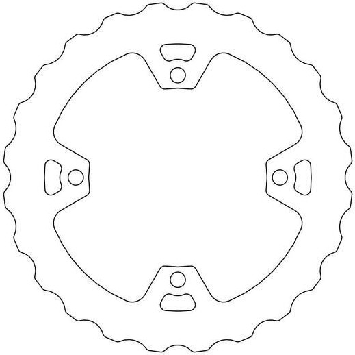 Disc Frana Yamaha Wr 250/450 Yz 125/250 110724