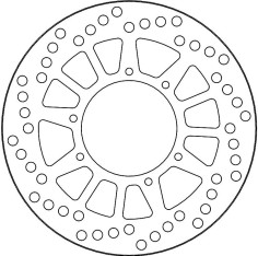 Disc Frana Yamaha Yz 250 Tt 350/600 110823