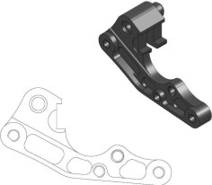 Adaptor Relocare Etrier Frana 270mm - 211079