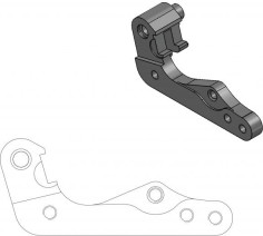 Adaptor Relocare Etrier Frana 270mm - 211095