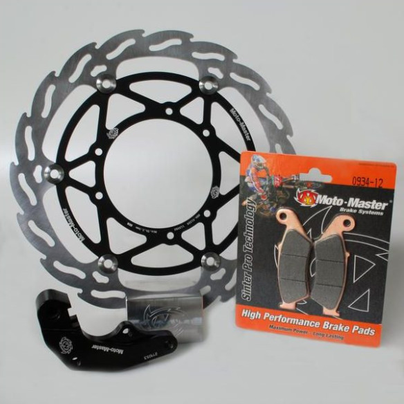 Kit Frana Rotor Flotant Flame 270mm, Placute Frana, Adaptor Relocare - 310030