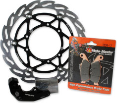 Kit Frana Offroad Disc Flotant Flame 260mm, Placute Frana, Adaptor Relocare - 310037