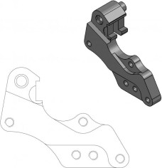 Adaptor Relocare Etrier Frana Rally/Dakar 298mm - 211042