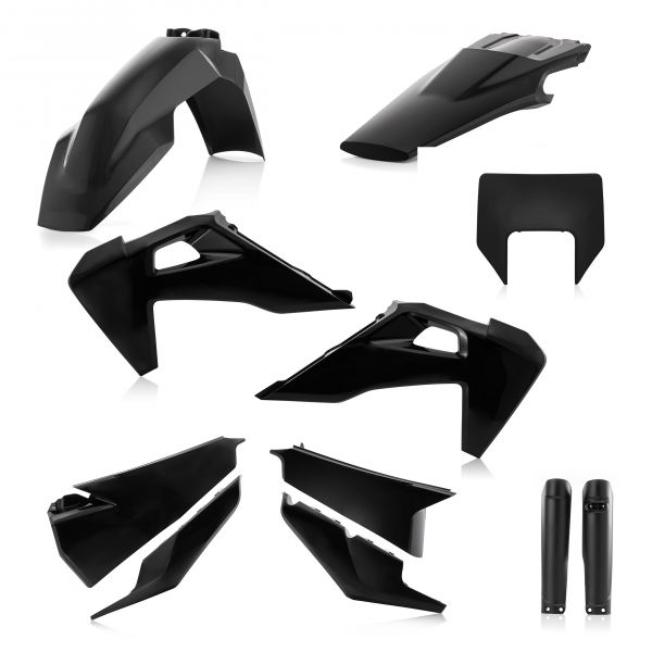  Acerbis TE/FE 2020 Black Complete Plastic Kit