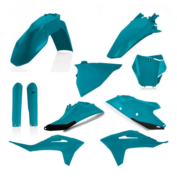 Plastics MX-Enduro Acerbis Full Plastic Body Kit  Gas-Gas EXC/MC Turquoise 2021-2023