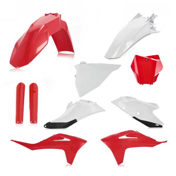 Plastics MX-Enduro Acerbis Full Plastic Body Kit  Gas-Gas EXC/MC Red/White 2021-2023