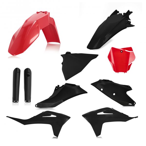 Acerbis Full Plastic Body Kit  Gas-Gas EXC/MC Red/Black 2021-2023