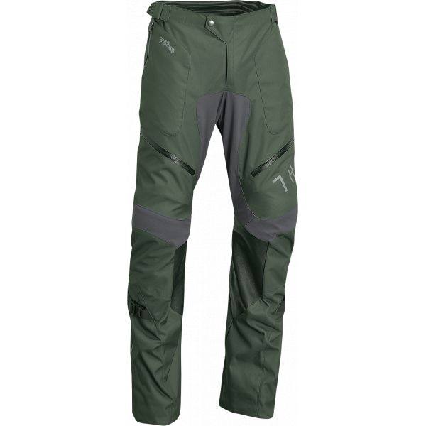 Pantaloni MX-Enduro Thor Pantaloni Moto Enduro Terrain OTB Army/Charcoal 23