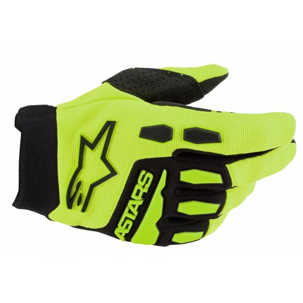 Manusi MX-Enduro Copii Alpinestars Manusi Moto Enduro Copii F-bore Yellow/Black