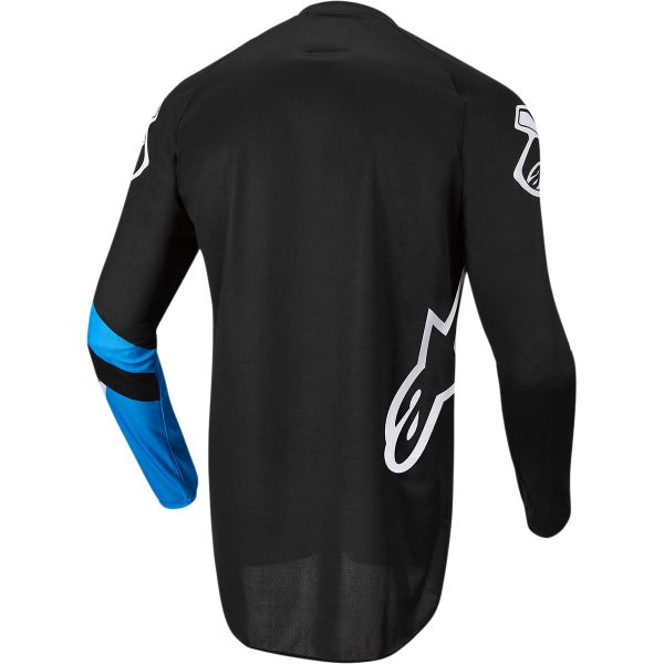 Jerseys MX-Enduro Alpinestars Jersey Fluid Chaser Black/Blue